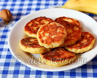 Сырники с бананом