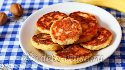 Сырники с бананом