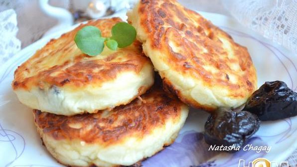 сырники с черносливом