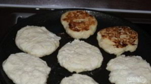 сырники с грушей и яблоком