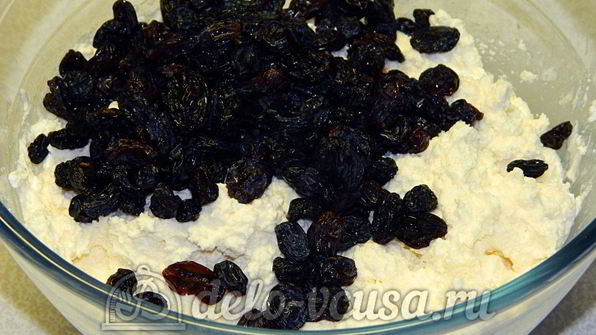 сырники с изюмом