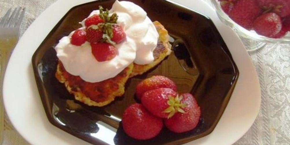 Рецепт сырников с клубникой