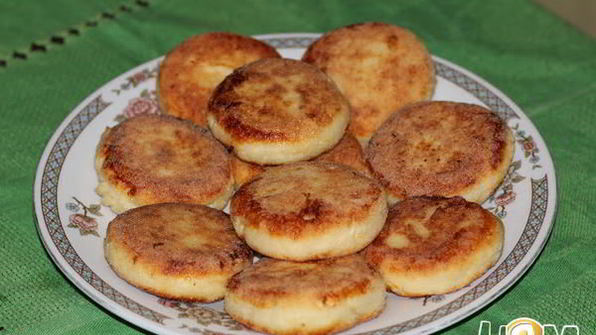 сырники с лимонной цедрой и ванилином на манке