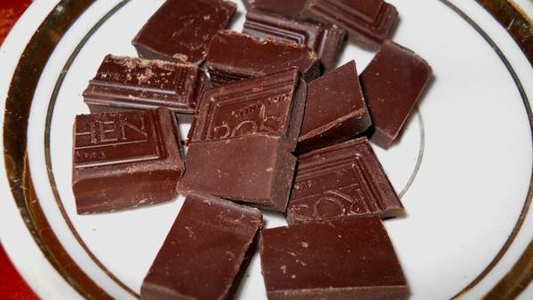 сырники с шоколадом в овсяных хлопьях