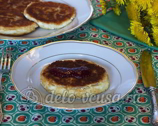 Сырники с вареньем