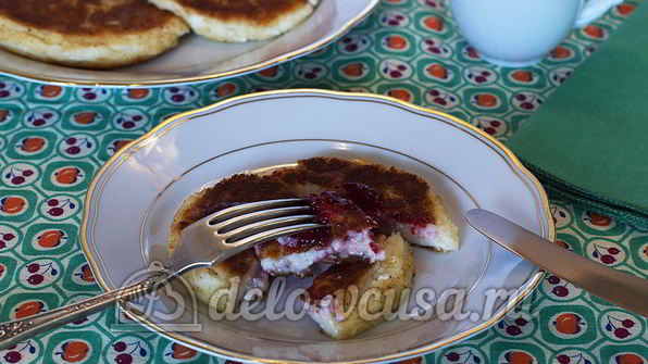 сырники с вареньем