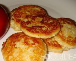 Сырники с яблоками