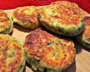 Сырники со шпинатом