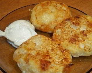 Сырники со сливочным маслом