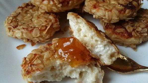 сырники в овсяной панировке