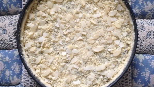 творожник с маком и миндалем