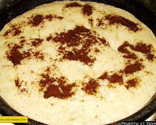 Творожник с манкой в духовке