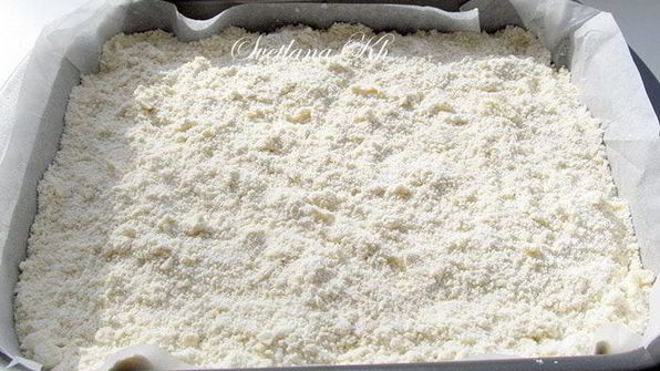 творожник с яблоками и апельсиновой цедрой