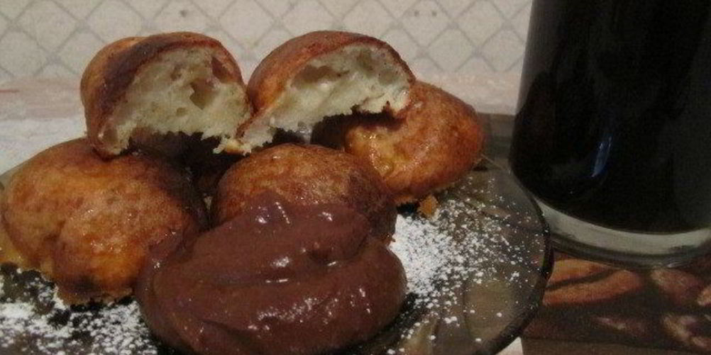 Рецепт творожников банановых с шоколадной помадкой