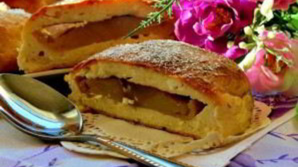 творожники с яблоками