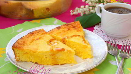 Запеченный творожник