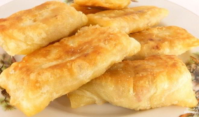 Бездрожжевое тесто для самсы с мясом