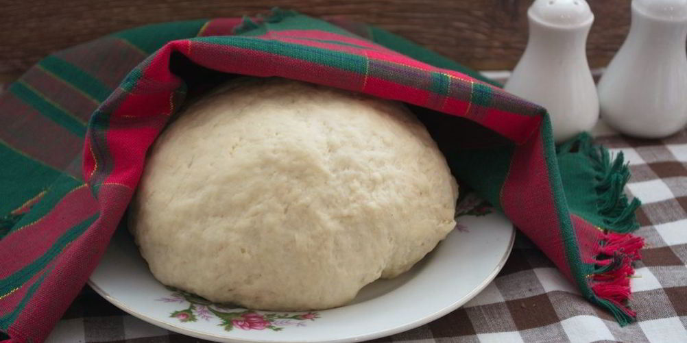 Рецепт быстрого дрожжевого теста для пирога