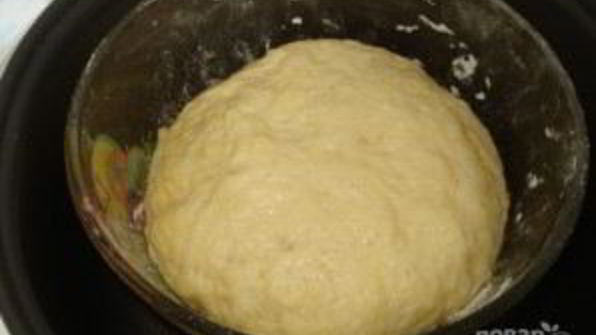 дрожжевое тесто с творогом в духовке