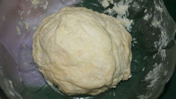 хрустящие корзинки с курицей из домашнего слоеного теста