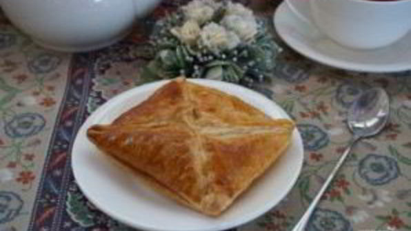 слоеное бездрожжевое тесто с творогом