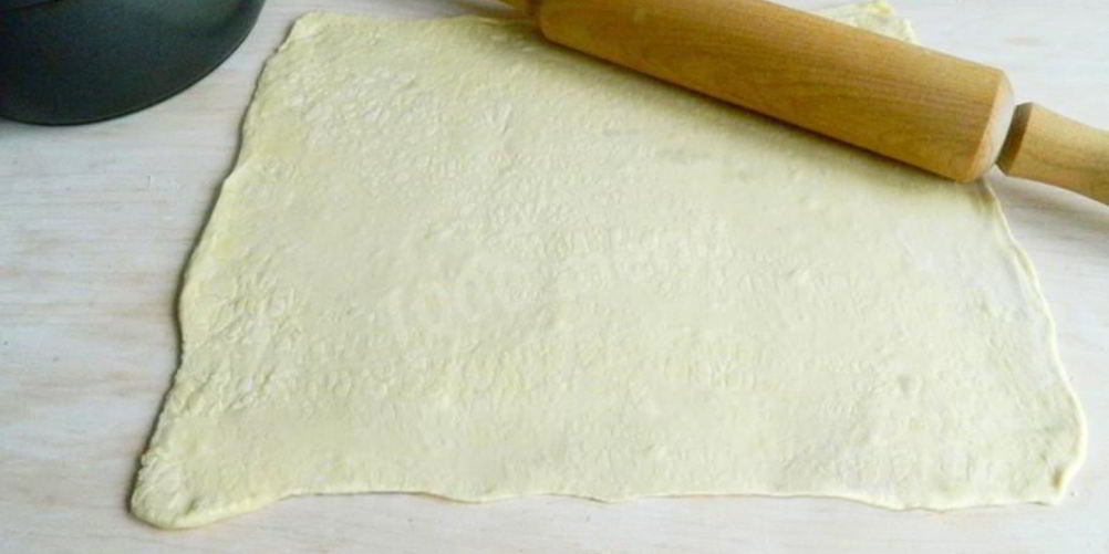 Рецепт слоеного дрожжевого теста для рулета