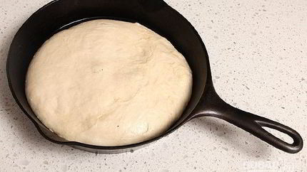 Тесто для пиццы без замеса