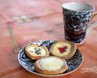 Тесто для ватрушек без дрожжей