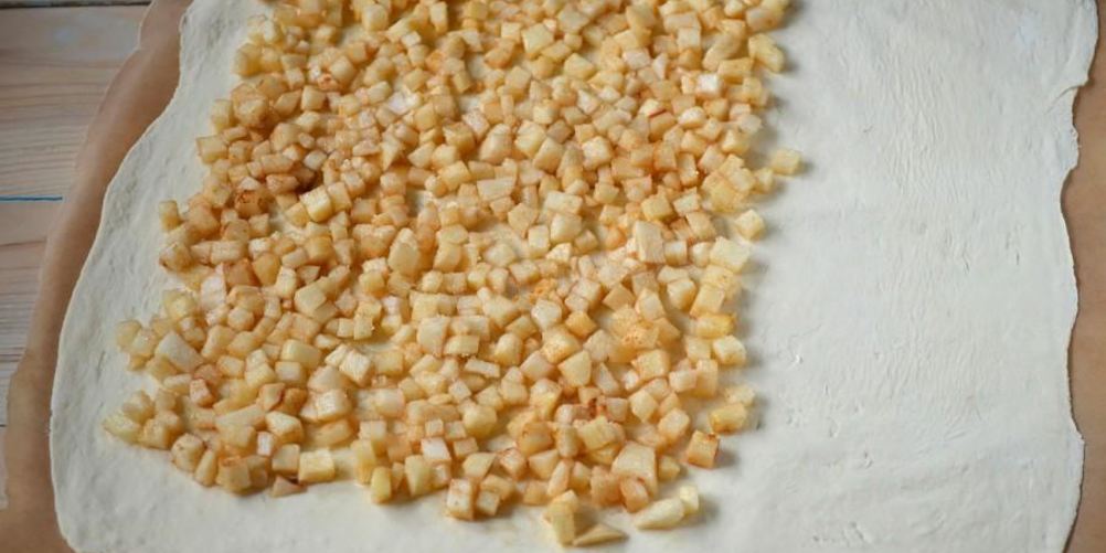 Рецепт теста для яблочного штруделя