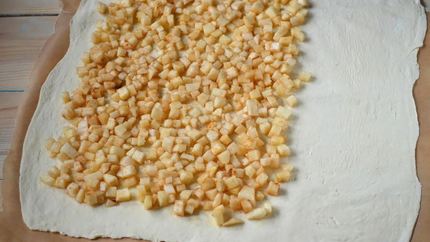 Тесто для яблочного штруделя