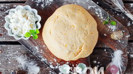 Тесто из творога