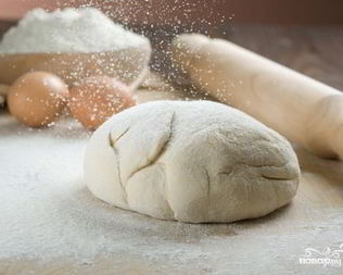 Тесто на кефире для пирожков