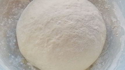 Тесто на кефире с картошкой