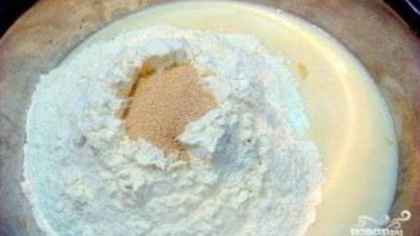 тесто на кефире с картошкой