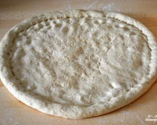 Воздушное тесто для пиццы