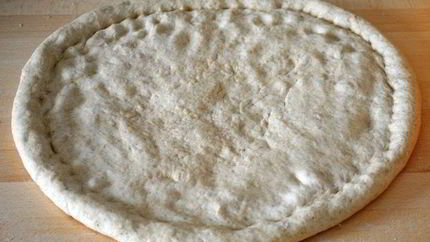 Воздушное тесто для пиццы