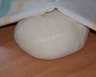 Заварное дрожжевое тесто для пирожков на воде