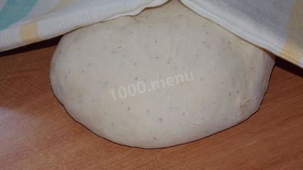 Заварное дрожжевое тесто для пирожков на воде