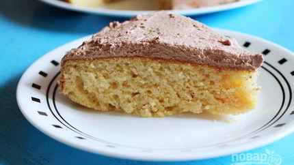 Бисквит из сгущенки