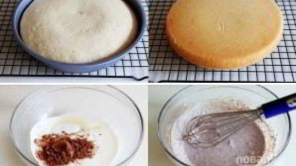 бисквит из сгущенки