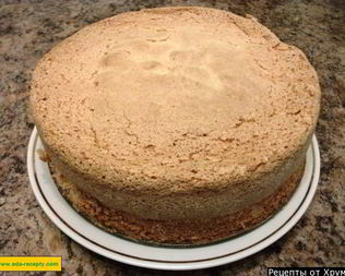 Бисквит сметанный