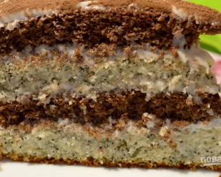 Бисквитный торт Славяночка