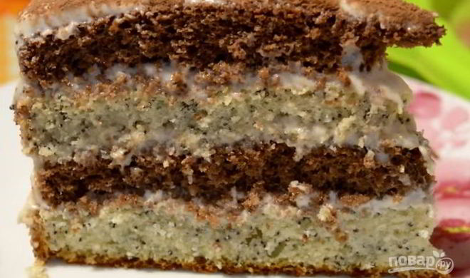 Бисквитный торт Славяночка