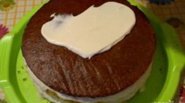 бисквитный торт славяночка