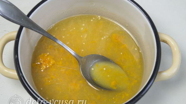 карамельный медовик с апельсиновым кремом