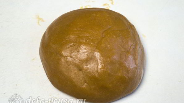 карамельный медовик с апельсиновым кремом