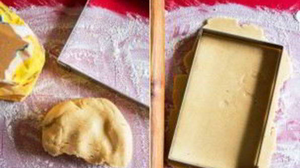 клубнично-фисташковый торт