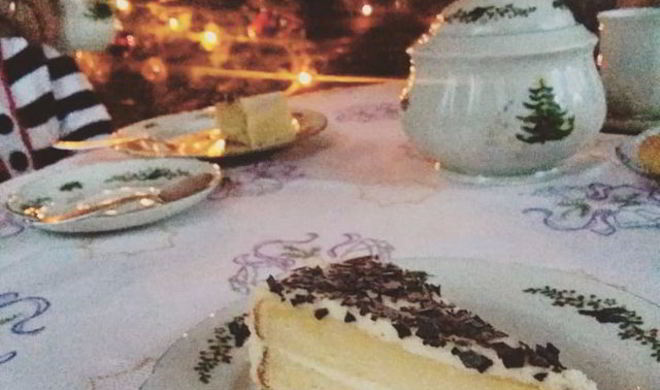 Кокосовый тортик снежная нежность