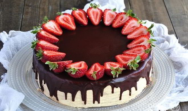 Красивый торт