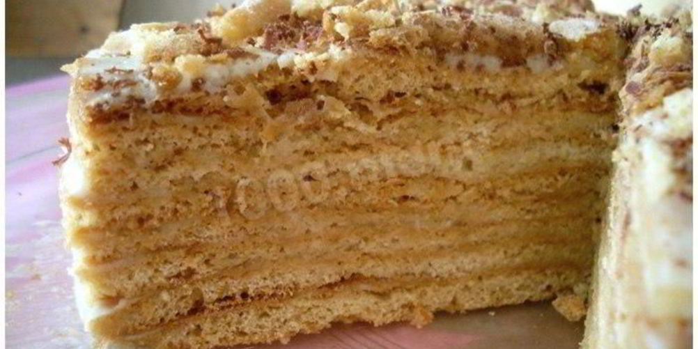 Рецепт медовика многослойного